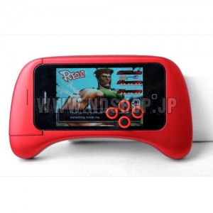 LINKEDGE iPhone4S/iPhone4専用DoulShockコントローラ