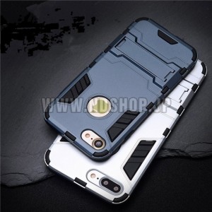 アイアンマン　アップルマーク見える　スタンド付きiphone7、iphone6ケース